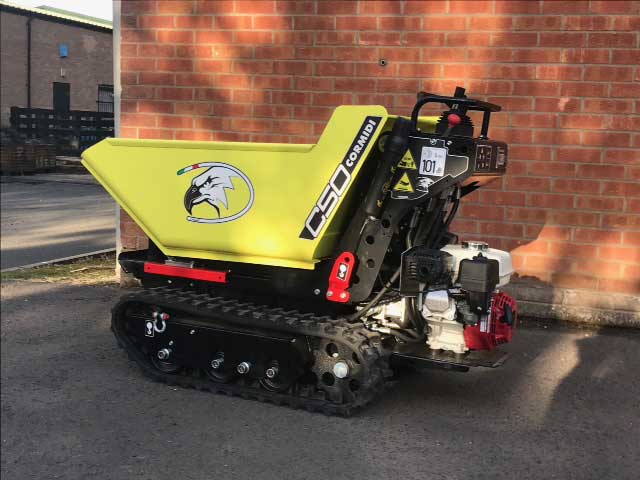 self-propelled tracked barrow hire ludlow